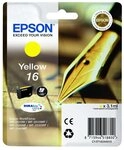 Epson 16 / C13T16244012 Tintenpatrone (1-tlg., Tintenpatrone gelb gelb 165...