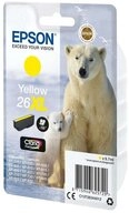 Epson Epson Polar bear Singlepack Yellow 26XL Claria Premium Ink Tintenpatrone