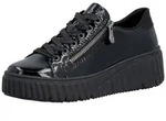 Rieker Plateausneaker Freizeitschuh, Halbschuh, Schn&uuml;rschuh mit Plateausohle...