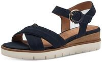 Tamaris Keilsandalette, Sommerschuh, Riemchensandale mit Ziern&auml;hten