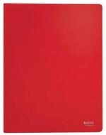 LEITZ Prospekth&uuml;lle Recycle Sichtbuch DIN A4, 40 H&uuml;llen rot