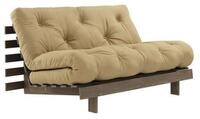Karup Design Daybett Roots Sofa Bed, Schlafsofa, Bettfunktion, FSC&reg;-Massivholz,