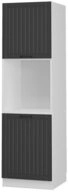 Vicco Herdumbauschrank Fame-Line, Anthrazit/Wei&szlig;, 60 cm offen (1-St)