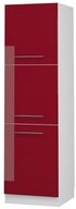 Vicco Herdumbauschrank Fame-Line, Bordeaux Hochglanz/Wei&szlig;, 60 cm (1-St)