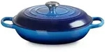 LE CREUSET Bratentopf Gourmet-Profitopf, Gusseisen, &Oslash; 26 cm, 4,2 l, 4,21 kg,...