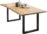 SalesFever Esstisch Design-Speisetisch f&uuml;r stilvolles Ambiente, UV-lackierte