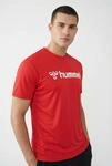 Trainingsshirt HUMMEL "hmlLOGO JERSEY S/S", Damen, Gr. XXL (56), rot (true rot),