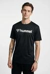 Trainingsshirt HUMMEL "hmlLOGO JERSEY S/S", Damen, Gr. XXL (56), schwarz,