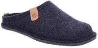 Pantoffel ROHDE "LUCCA-H", Herren, Gr. 40, blau (nachtblau), Filz, Schuhe Pantoffel,