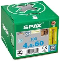 SPAX Fassadenschraube Fassadenschraube, Linsensenkkopf, Edelstahl A2 Antik,...