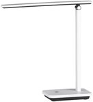EGLO Tischleuchte INIESTA LED Tischlampe, Touchsensor, dimmbar, USB, Dimmer,