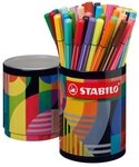 STABILO Filzstift STABILO ARTY Filzstift Pen 68 - 45er Metalldose