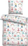Biberna Bettw&auml;sche kleine Prinzessin, Feinbiber, 2 teilig, wohlig warm + weich,