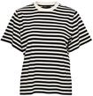 T-Shirt ONLY "T-Shirt ONLLIVINA LIFE STRIPE TEE 1er Pack", Damen, Gr. XS, bunt