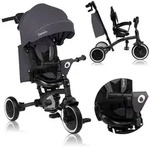 lionelo Dreirad-Kinderwagen TRIS PLUS, Inklusive Glocke, Tasche und Becherhalter/ab 9