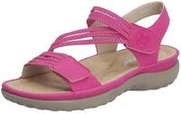 Rieker Riemchensandale Sommerschuh, Sandalette, Keilabsatz, mit Gummiz&uuml;gen