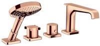 hansgrohe Wannenarmatur Axor Citterio E 4-Loch Wannenrandarmatur mit Thermostat