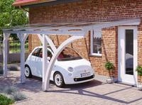 Skanholz Anlehncarport Eifel, BxT: 300x541 cm, 213 cm Einfahrtsh&ouml;he