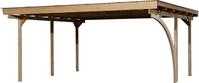 weka Doppelcarport 616 A, BxT: 500x500 cm, 217 cm Einfahrtsh&ouml;he, mit Rundbogen