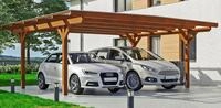 Skanholz Doppelcarport Odenwald, BxT: 640x541 cm, 220 cm Einfahrtsh&ouml;he