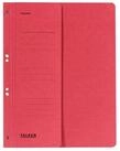 Falken Hefter &Ouml;senhefter A4 250g rot, 250g/m&sup2; halber Deckel, Manilakarton