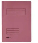 ELBA Hefter 10042122, Doppelhefter, Format DIN A4, aus Karton rot