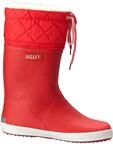 Gummistiefel AIGLE "Giboulee 2", Kinder, Gr. 35, rot (rot, wei&szlig;),...