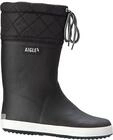 Gummistiefel AIGLE "Giboulee 2", Kinder, Gr. 24, schwarz (schwarz, wei&szlig;),