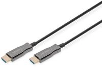 Digitus HDMI AOC Hybrid Glasfaserkabel, UHD 4K, 20 m USB-Kabel