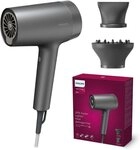 Philips Haartrockner BHD713/10, ThermoShield Advanced, Wasserionen.