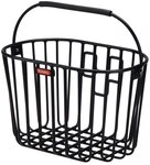 KlickFix Fahrradkorb KLICKfix Lenkerkorb Alumino schwarz 26x25x40 cm