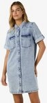 Noisy may Jeanskleid NMNEW SIGNE S/S DENIM DRESS VI003LB NOOS