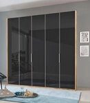 Wimex Kleiderschrank Level by fresh to go T&uuml;ren vollfl&auml;chig mit farbigem Glas