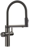 Blanco K&uuml;chenarmatur CHOICE Icona PVD satin dark steel
