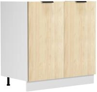 VCM Unterschrank Sp&uuml;lunterschrank Breite 80 cm Sp&uuml;lenschrank Fasola (1-St)