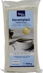 Glorex Bastelnaturmaterial Glorex Keramiplast 1000 g, wei&szlig;