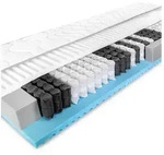 Taschenfederkernmatratze BMM Matratze Komfort 23 TFK 140 x 190 cm H4, BMM, 23 cm
