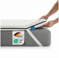 MSS e.K., Topper Kaltschaum-Topper mit Bezug und 4 Eckspanngummis, 6 cm hoch,