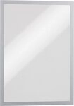 DURABLE F&auml;chermappe Magnetrahmen Duraframe Magnetic A4 silber