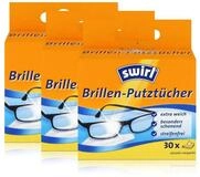 Swirl Swirl Brillen Putzt&uuml;cher 30 stk. T&uuml;cher - Mit Anti-Beschlag-Effekt (3e