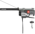 Stier Seilzug STIER Elektrischer Seilzug 250 bis 999kg Seilwinde Hebeh&ouml;he 12m...