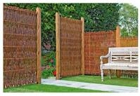 Tetzner & Jentzsch Gartenzaun FUEGO Weidengeflechtzaun