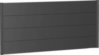 Biohort Sichtschutzelement, 4 Metall-Paneele und 2 F&uuml;hrungsschienen, LxH:...