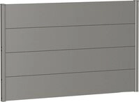 Biohort Sichtschutzelement, 4 Metall-Paneele und 2 F&uuml;hrungsschienen, LxH:...