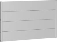 Biohort Sichtschutzelement, 4 Metall-Paneele und 2 F&uuml;hrungsschienen, LxH:...