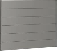 Biohort Sichtschutzelement, 6 Metall-Paneele und 2 F&uuml;hrungsschienen, LxH:...