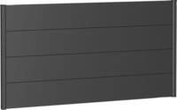 Biohort Sichtschutzelement, 4 Metall-Paneele und 2 F&uuml;hrungsschienen, LxH:...