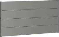 Biohort Sichtschutzelement, 4 Metall-Paneele und 2 F&uuml;hrungsschienen, LxH:...