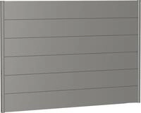 Biohort Sichtschutzelement, 6 Metall-Paneele und 2 F&uuml;hrungsschienen, LxH:...