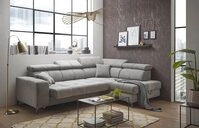 ED EXCITING DESIGN Ecksofa Sydney, mit elektrischer Sitzverbreitung oder